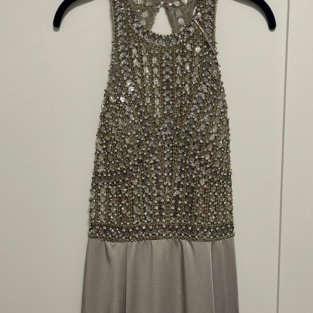 Aspeed Gold and Silver Embellished Wedding Dress